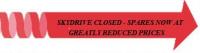 SKYDRIVE CLOSED. SPARES AT GREATLY REDUCED PRICES